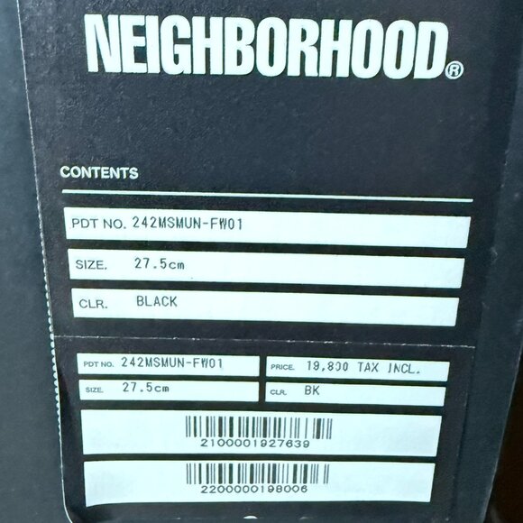 NWT - Neighborhood X MOONSTAR . GR LOW SNEAKER in Black (Size 9.5) - Picture 16 of 16